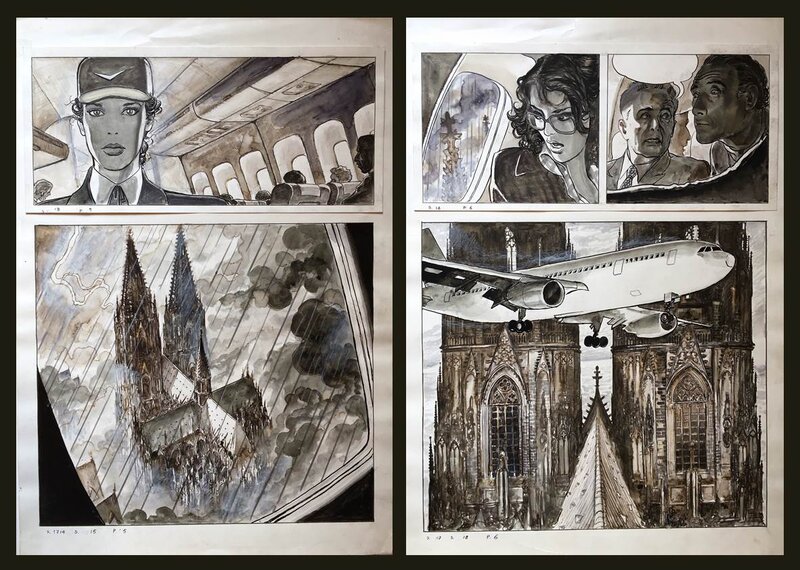 1992 - Mastorna by Milo Manara, Federico Fellini - Comic Strip