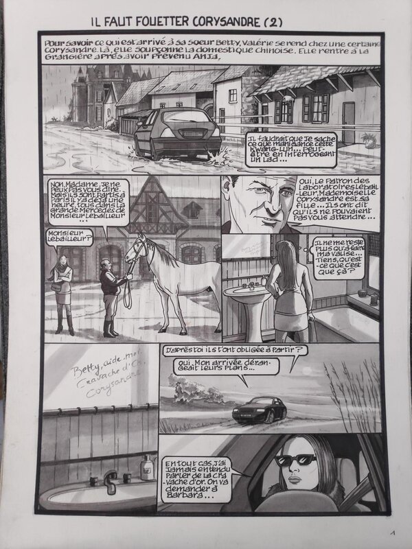 Viviane Nicaise, Betty ma soeur_partie 2_planche 1 - Comic Strip