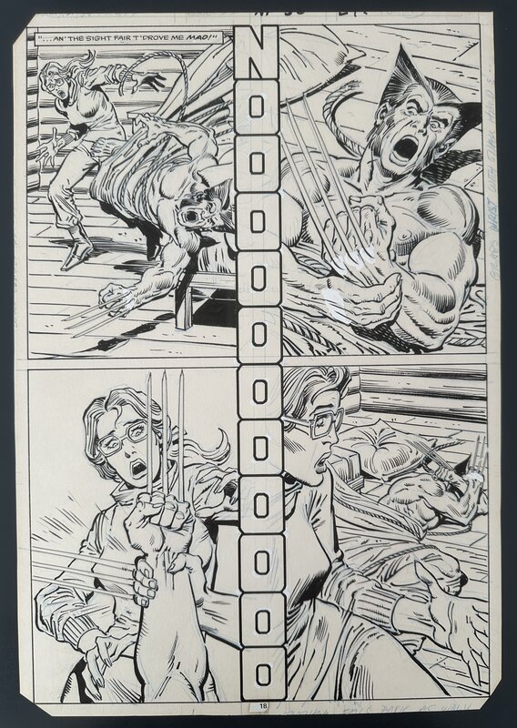 En vente - Sal Buscema, Gerry Talaoc, Sal Buscema Planche Originale 