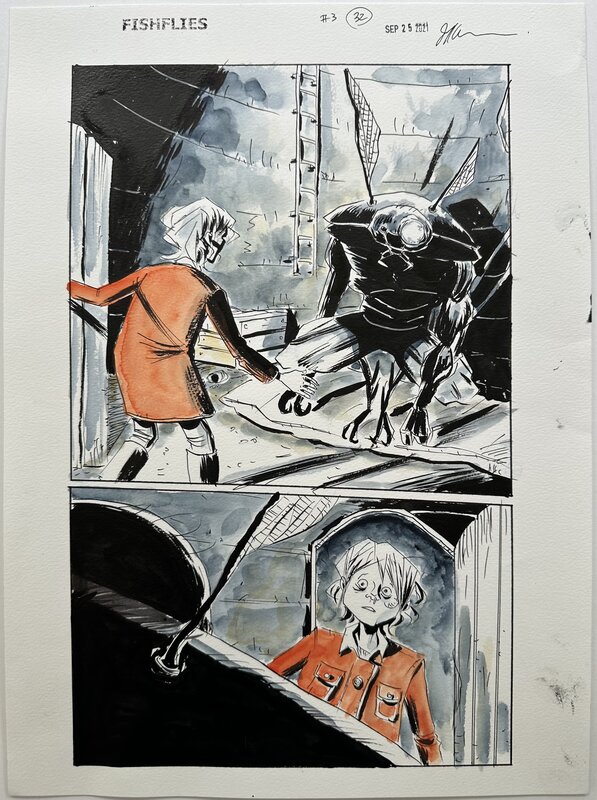 Jeff Lemire - Fishflies - Issue 3 p21 - Comic Strip