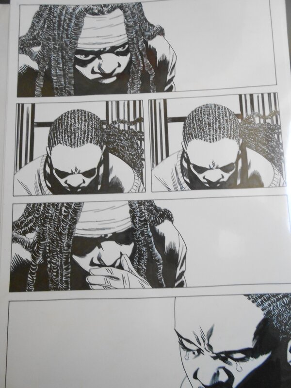 Walking Dead par Charlie Adlard - Planche originale