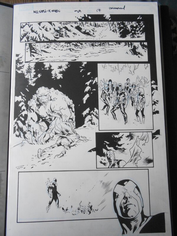 All New X Men by Stuart Immonen, Wade Von Grawbadger - Comic Strip