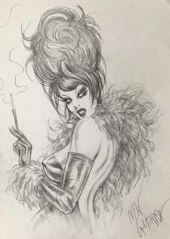 Magenta par Nik Guerra - Dédicace
