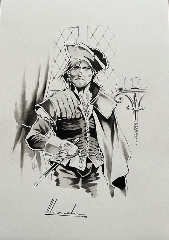 Arthus Trivium by Juan Luís Landa - Original Illustration