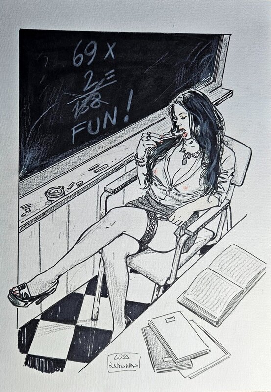 Matematica par Luca Raimondo - Illustration originale