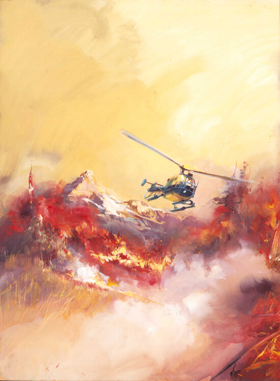 Mike Codd | Helicopter - Couverture originale