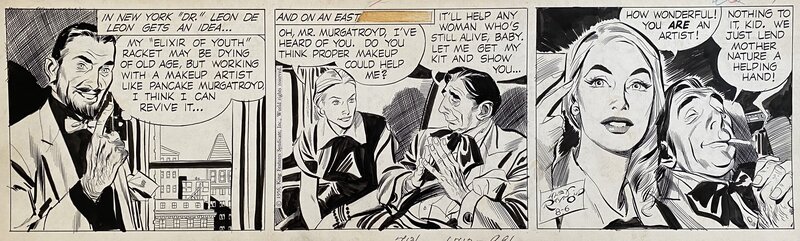 Alex Raymond, Rip Kirby - 6 Aout 1956 - Comic Strip