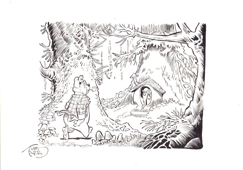 Tim Artz | 2023 | Bommel kleurboek De kwinkslagen 7585 - Illustration originale