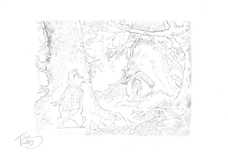 Tim Artz | 2023 | Bommel kleurboek De kwinkslagen 7585 schets - Original Illustration