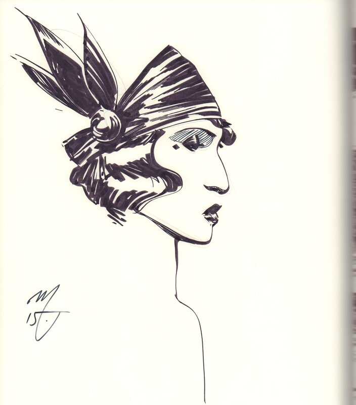 For sale - Blue note 2 by Mikaël Bourgouin - Sketch