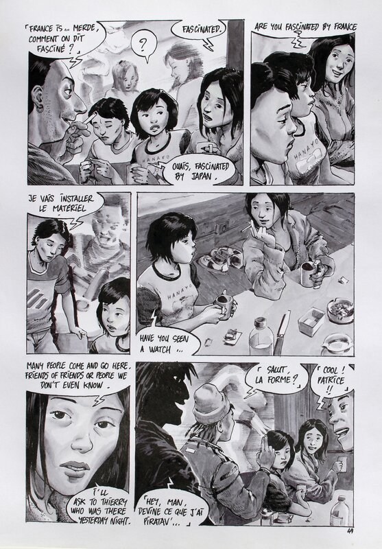 Otaku page 49 par Ivan Brun - Planche originale