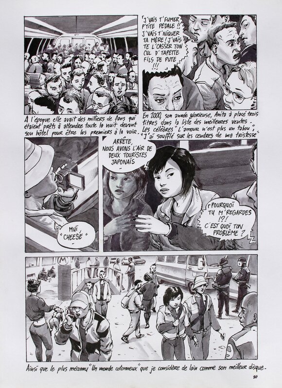 Otaku page 20 par Ivan Brun - Planche originale