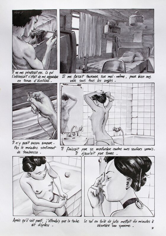 Otaku page 51 par Ivan Brun - Planche originale