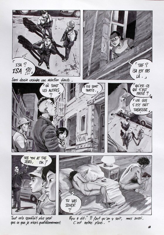Otaku page 68 par Ivan Brun - Planche originale