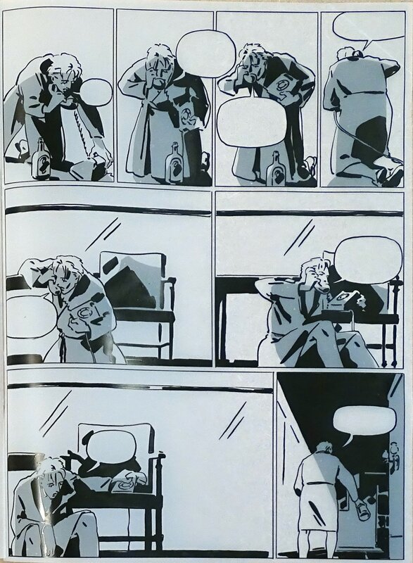 En vente - Berlin Strasse par Alex Varenne - Planche originale