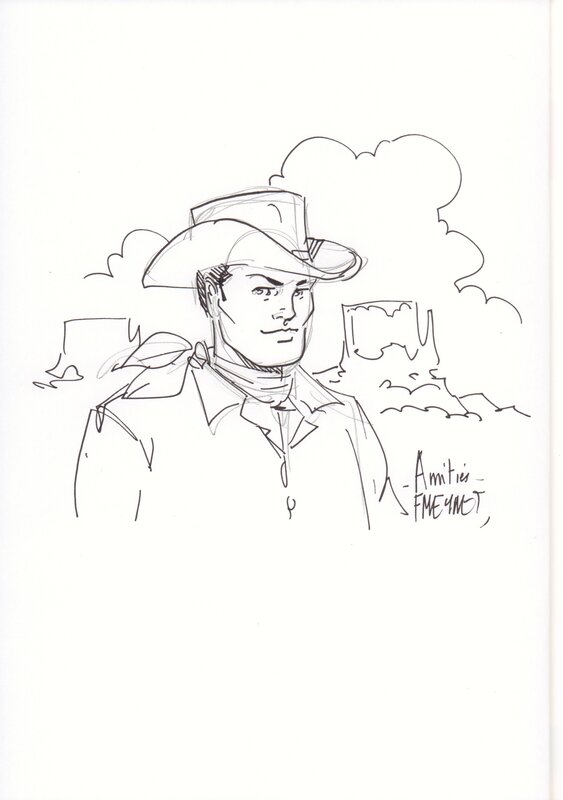 For sale - Jack Diamond by Félix Meynet - Sketch