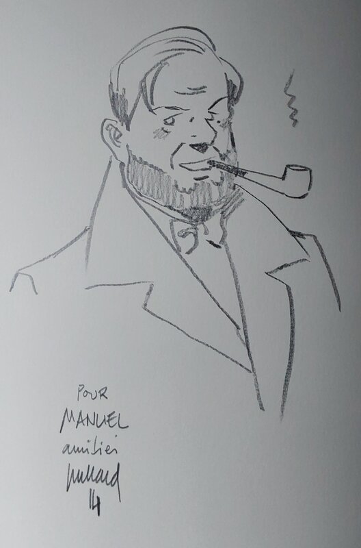 André Juillard, Blake et Mortimer : La machination Voronov - Sketch