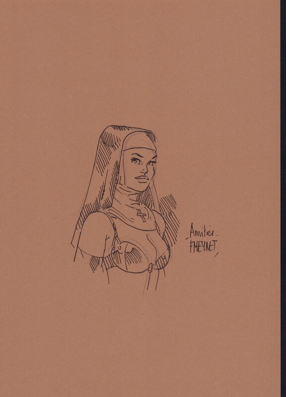 For sale - Félix Meynet, Pack Duelles portfolio - Sketch