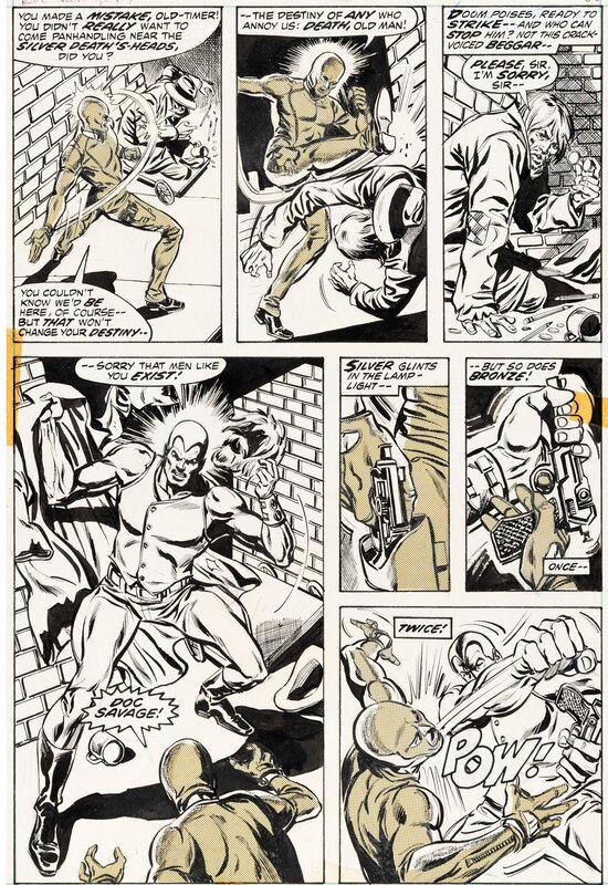 Doc Savage 4 Page 2 by Ross Andru, Tom Palmer - Comic Strip