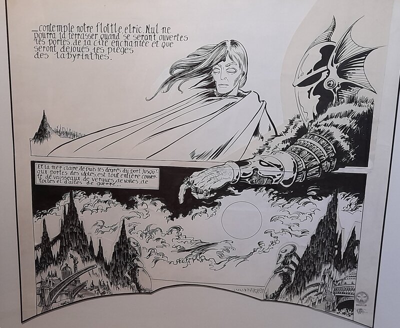 Philippe Druillet, Elric le Nécromancien - Planche originale