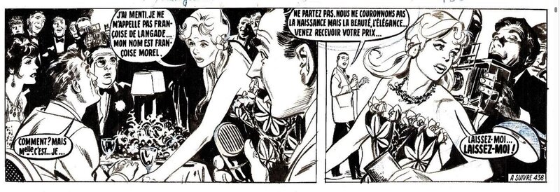 Paul Gillon, 13 Rue  de l'Espoir strip 438 - Planche originale
