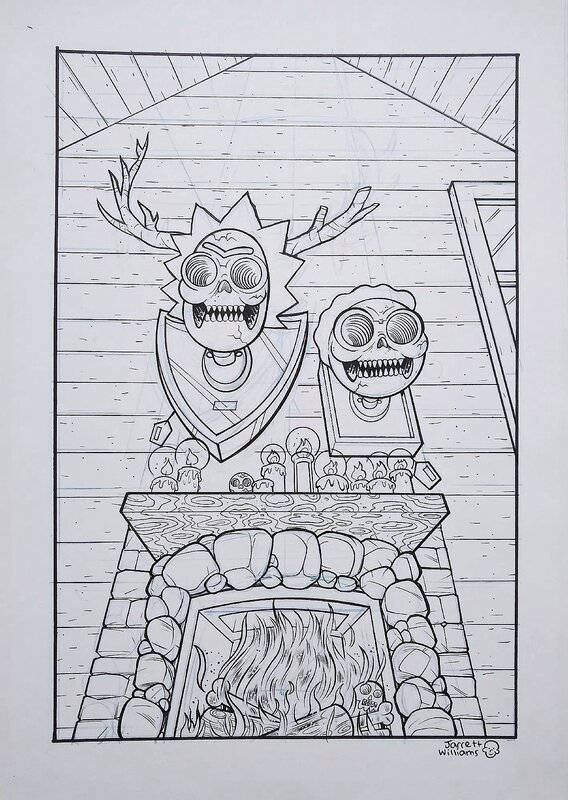 Jarrett Williams, Rick & Morty Corporate Assets - Original Cover
