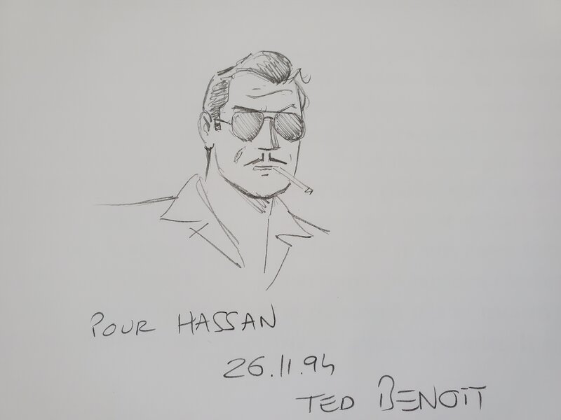 Ted Benoit, RAY BANANA   T3 L'HOMME QUI NE TRANSPIRAIT PAS - Dédicace