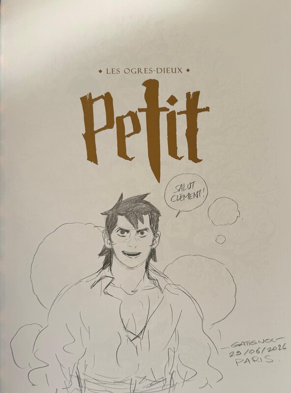 Gatignol Bertrand, Dédicace 