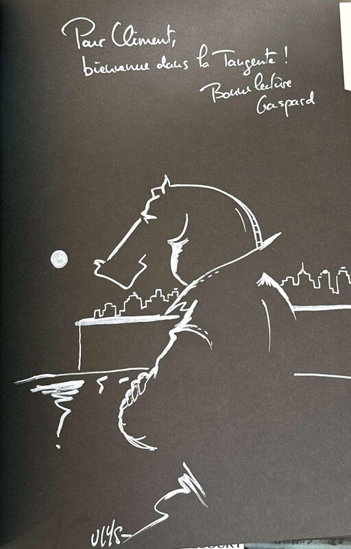 Ulysse Gris, Dédicace 