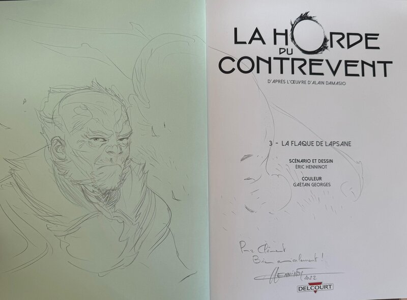 Éric Henninot, Dédicace 
