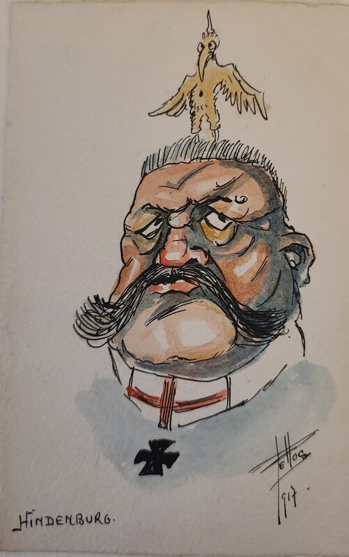 René Pellos, Maréchal Hindenburg 2 - Comic Strip