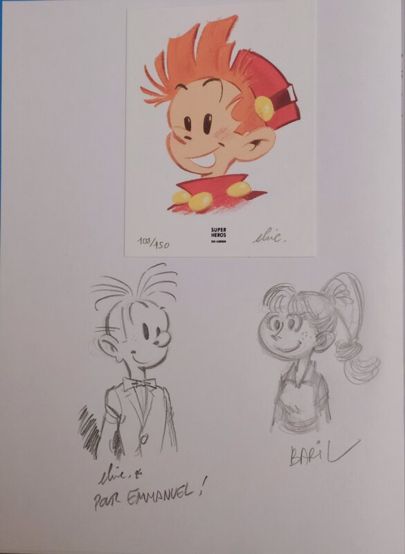 Elric, Michael Baril, La baie des Cochons - Spirou classique 2024Juil23 - Sketch
