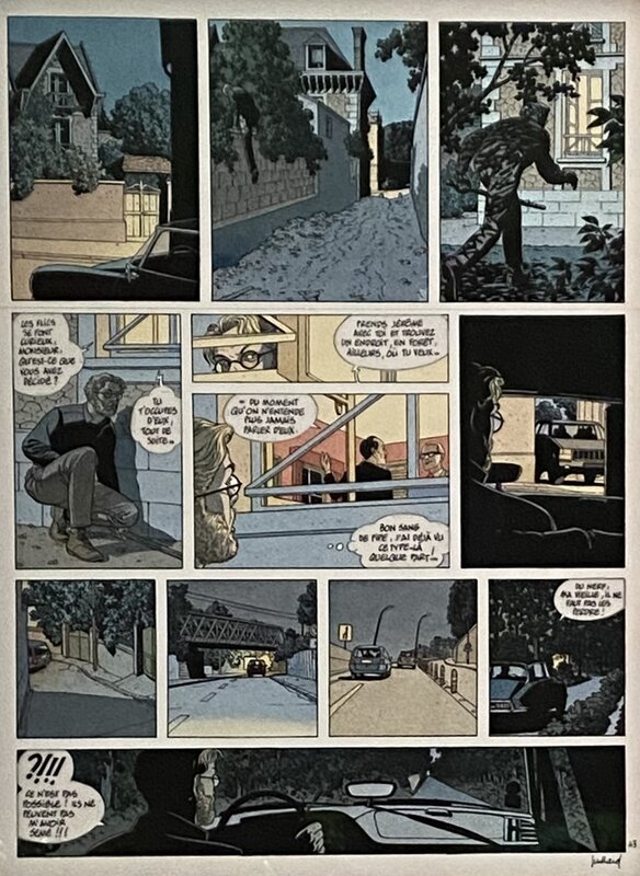 Après la Pluie by André Juillard - Comic Strip