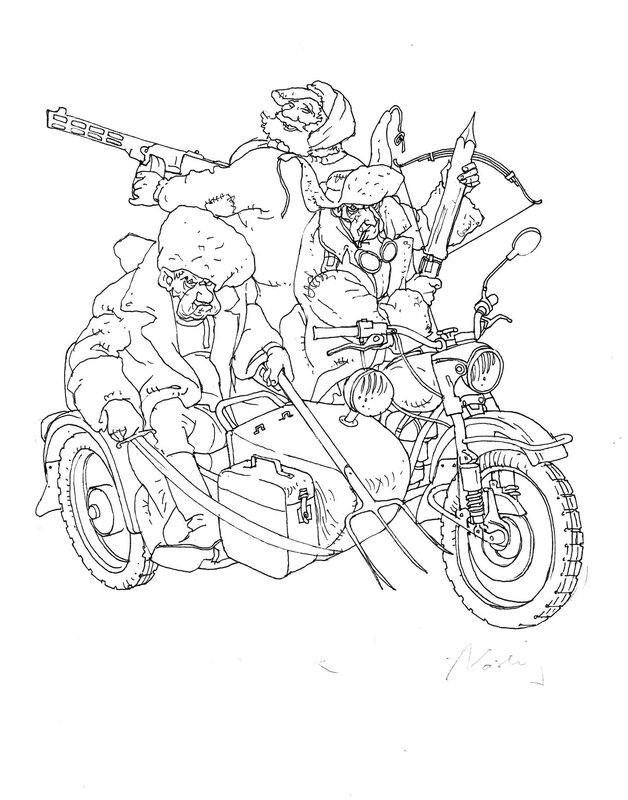 Andrzej Łaski, Jakub Wędrowycz Calendrier 2015 - Mai - Illustration originale