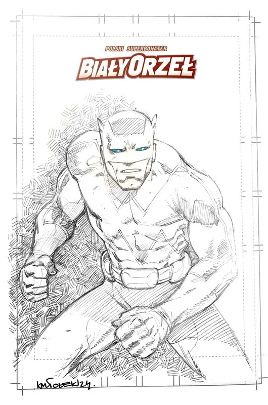 Adam Kmiołek, Biały Orzeł / Aigle Blanc - dedicace - Sketch
