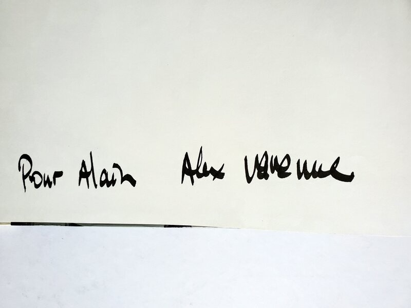 Alex Varenne, CORPS A CORPS dédicace manuscrite uniquement - Dédicace