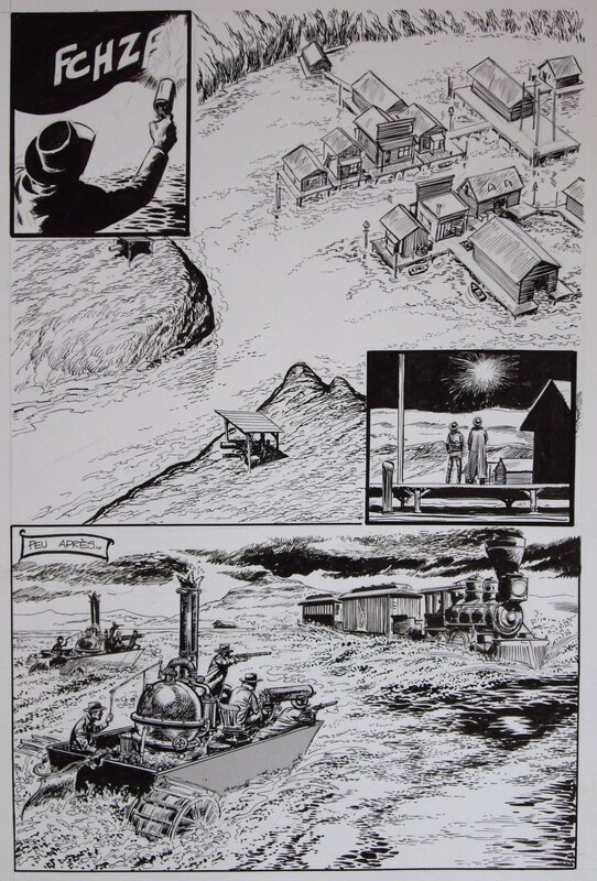 Gérald Forton, Les Mystères de l’Ouest - Comic Strip