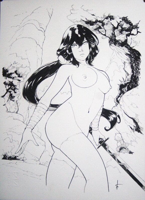 Aeka by Fabrizio Consentino - Original Illustration