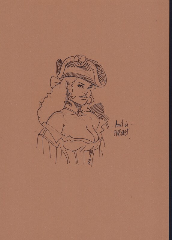 For sale - Félix Meynet, Pack Duelles portfolio - Sketch