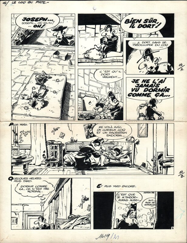 Coq en pâte by Pierre Seron - Comic Strip