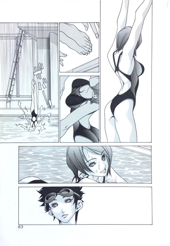 Otona no Koi ( IZUMI COMICS ) ISSUISYA PAGE 1. ([A.O.I] HITORI = MASTER of HENTAI 90´S ) - Illustration originale