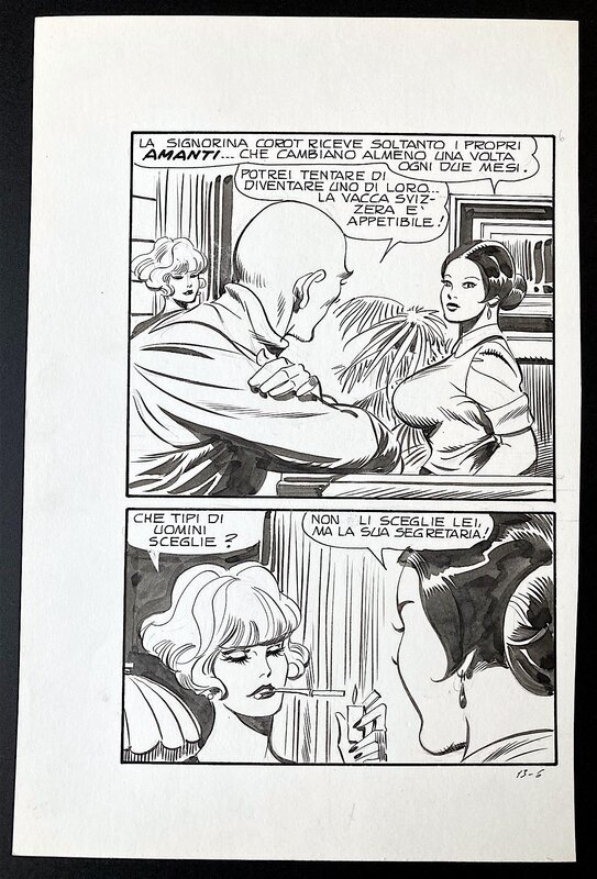 Shatane par Leone Frollo - Planche originale