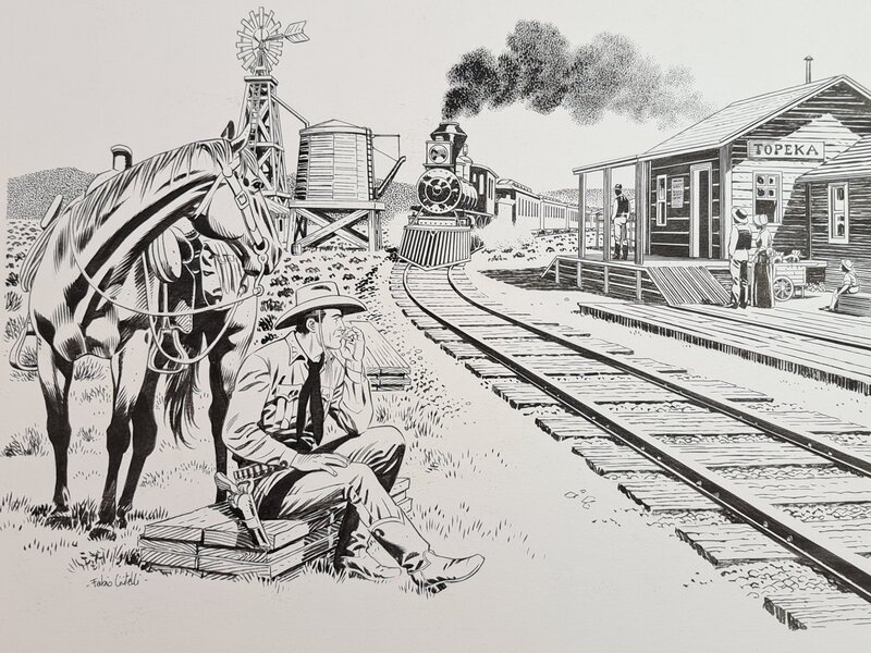 Fabio Civitelli, Quel treno per Topeka - Comic Strip