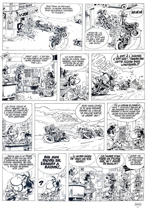 Joe bar team by Bar2 - Comic Strip