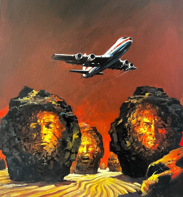 Vicente B. Ballestar, HAWAII LP cover - The natives are restless - US-heavy metal  - European release - Steamhammer - Original Cover