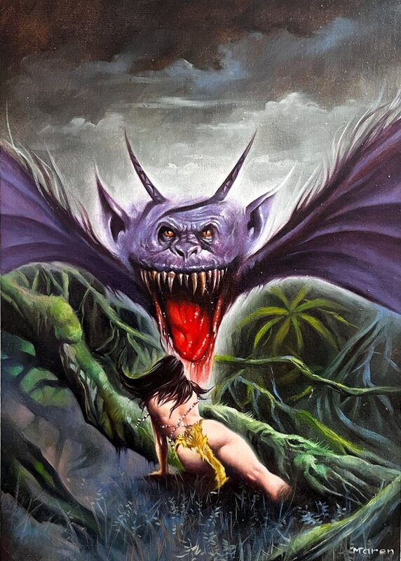 Maren, Porteur de terreur - Histoires de fantômes - German Horror cover - Couverture originale