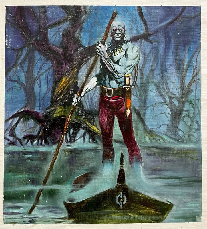 Esteban Maroto, Messager de la mort - Thriller policier de fantômes - German Horror cover - Couverture originale