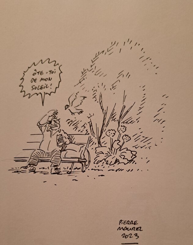 Michel par Pierre Maurel - Dédicace
