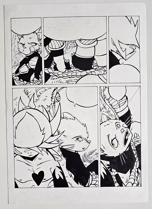oTTami, Régis Hautière, Planche Encrée Manga Dofus Monster 5 