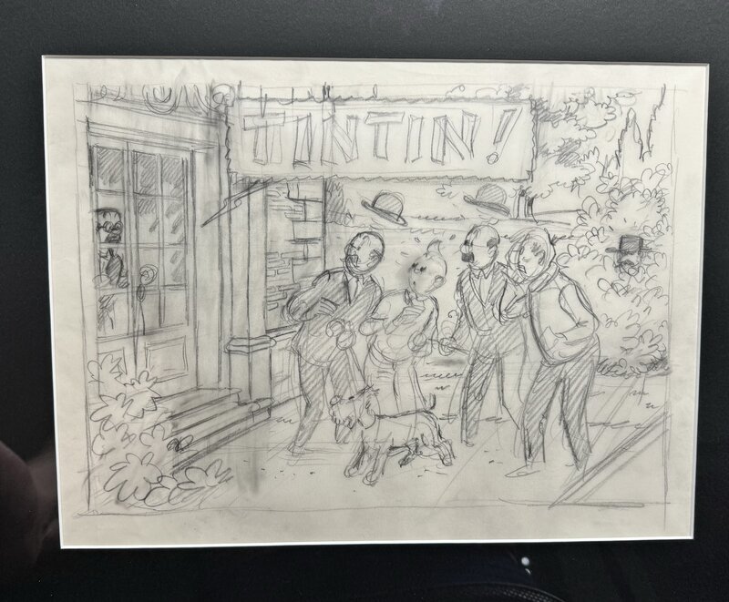 Studio Hergé - illustration pour jeu - Original Cover